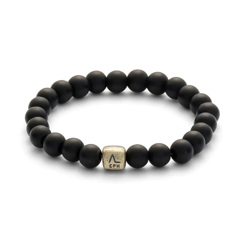 Alexander Lynggaard Cph ColorUp Onyx Matte Armbånd (8mm.)