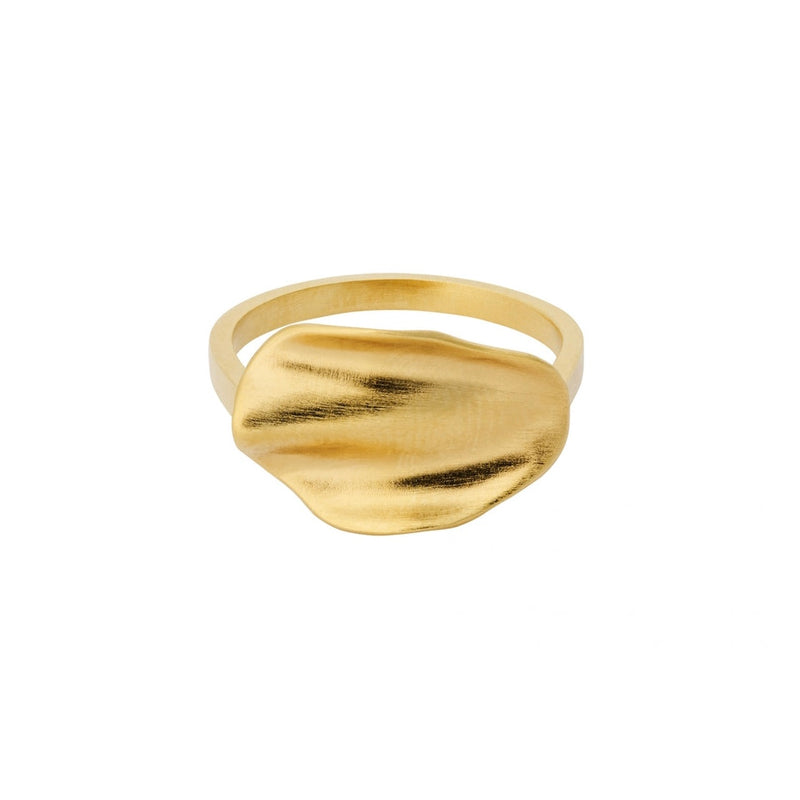 Pernille Corydon Ocean Ring Forgyldt Sølv