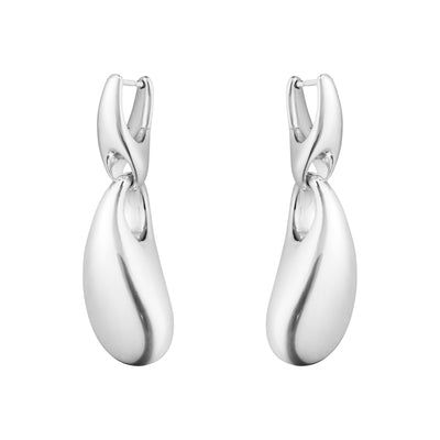 Georg Jensen Reflect Drop Øreringe Sølv