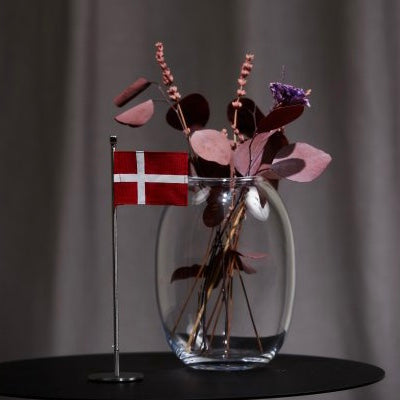 Piet Hein Flagstang - Stål 25 cm.