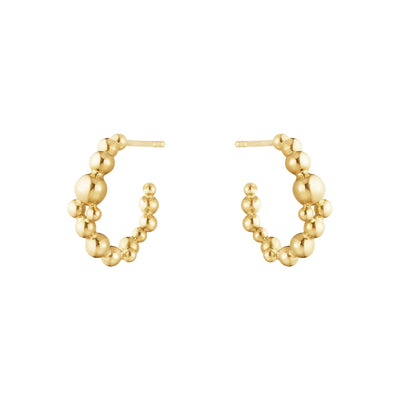 Georg Jensen Moonlight Grapes Creol Øreringe 18 kt. Guld