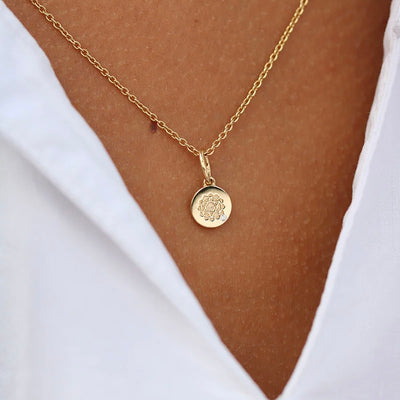 Ro Copenhagen Inner Peace Hjertechakra Vedhæng 18 kt. Guld