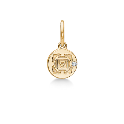 Ro Copenhagen Inner Peace Rodchakra Vedhæng 18 kt. Guld