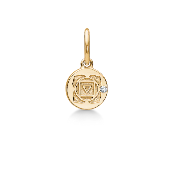 Ro Copenhagen Inner Peace Rodchakra Vedhæng 18 kt. Guld