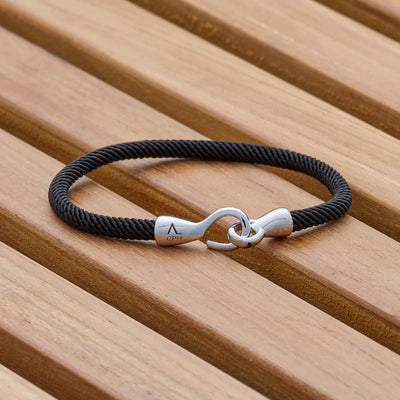 Alexander Lynggaard Cph Maritime Black Armbånd