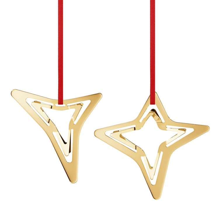 Georg Jensen 2021 Ornament Sæt Forgyldt