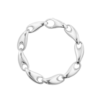 Georg Jensen Reflect Large Link Armbånd Sølv