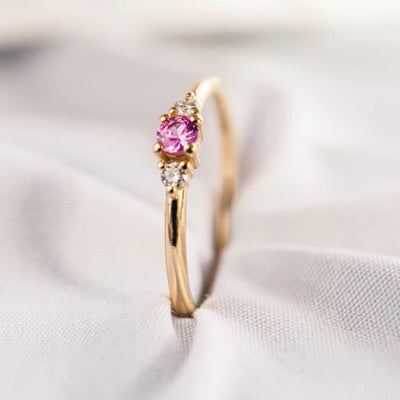 Nuran Petit Ring 14 kt. Guld
