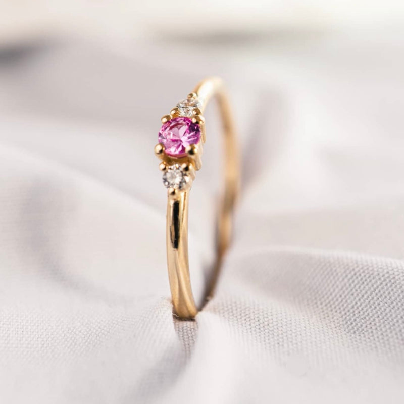 Nuran Petit Ring 14 kt. Guld