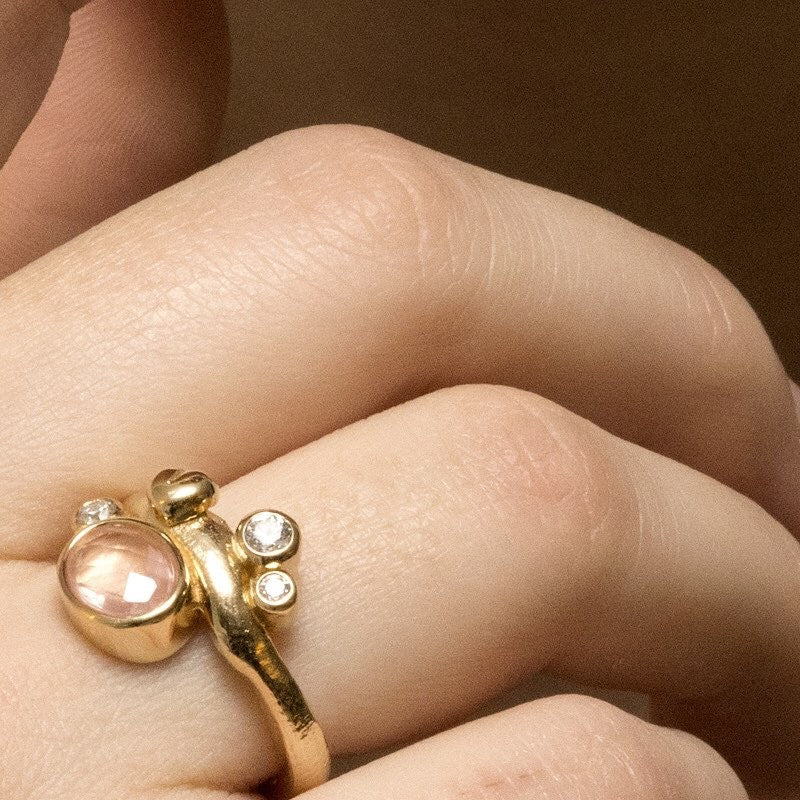 Rabinovich Lovely Ring Forgyldt Sølv
