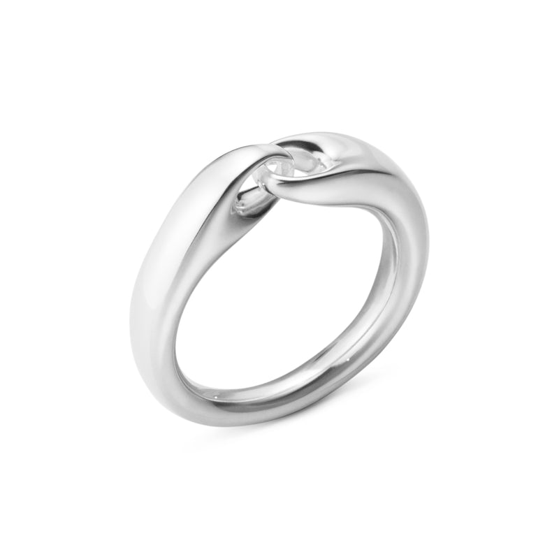 Georg Jensen Reflect Small Link Ring Sølv