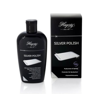 Hagerty Silver Polish Pudsecreme til Korpusvarer & Bestik 250 ml.