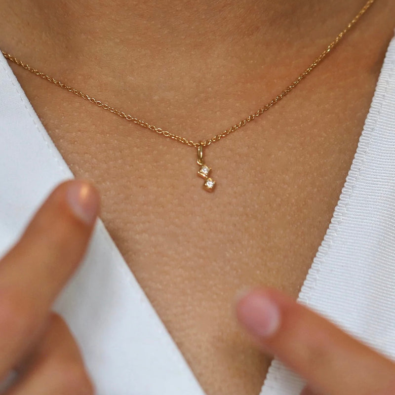 Ro Copenhagen Rå Classic Diamant Harlekin Vedhæng 18 kt. Guld
