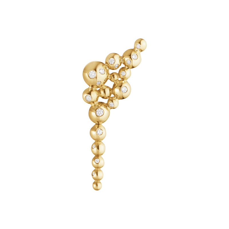 Georg Jensen Moonlight Grapes Ørering 18 kt. Guld (Venstre)