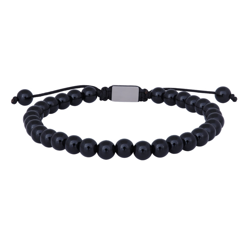 Son of Noa Armbånd Poleret Sort Onyx