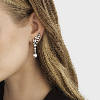 Georg Jensen Moonlight Grapes Ear Cuff Single Ørering Sølv (Venstre)