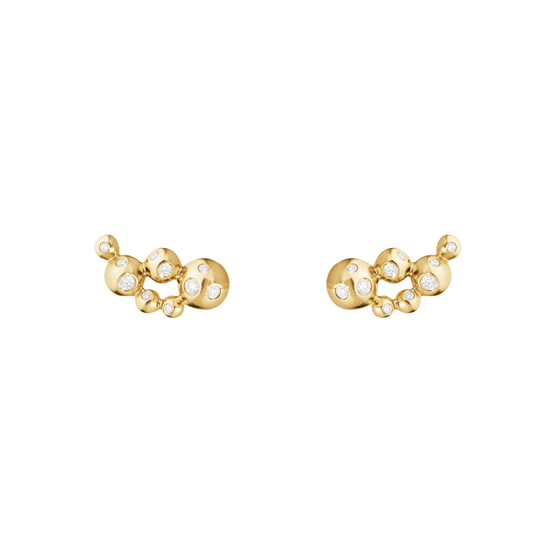 Georg Jensen Moonlight Grapes Earcuff Øreringe 18 kt. Guld