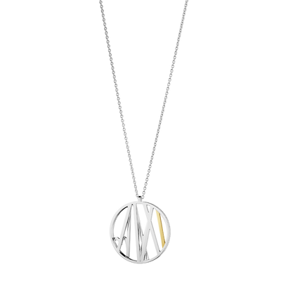 Georg Jensen 50 års Regeringsjubilæum Halskæde Sølv m. 18 kt. Guld