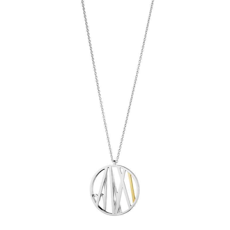 Georg Jensen 50 års Regeringsjubilæum Halskæde Sølv m. 18 kt. Guld