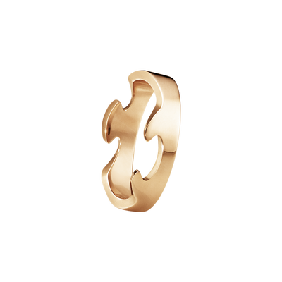 Georg Jensen Fusion End Ring 18 kt. Rosaguld