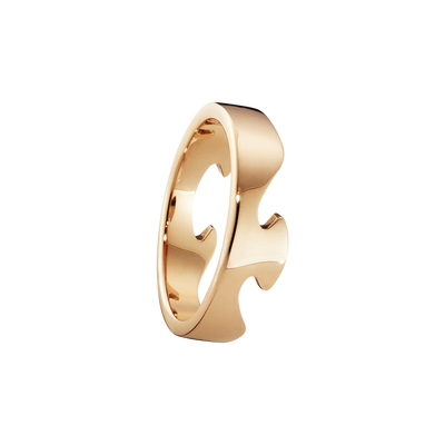 Georg Jensen Fusion End Ring 18 kt. Rosaguld