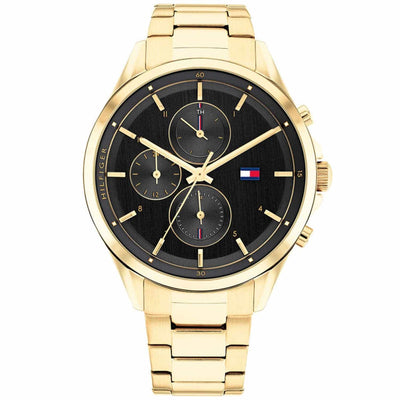 Tommy Hilfiger - Stella Dame Ur - Doublé m. Lænke